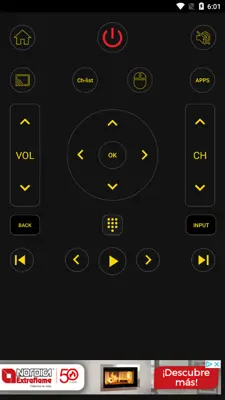 Universal TV Remote Control android App screenshot 3